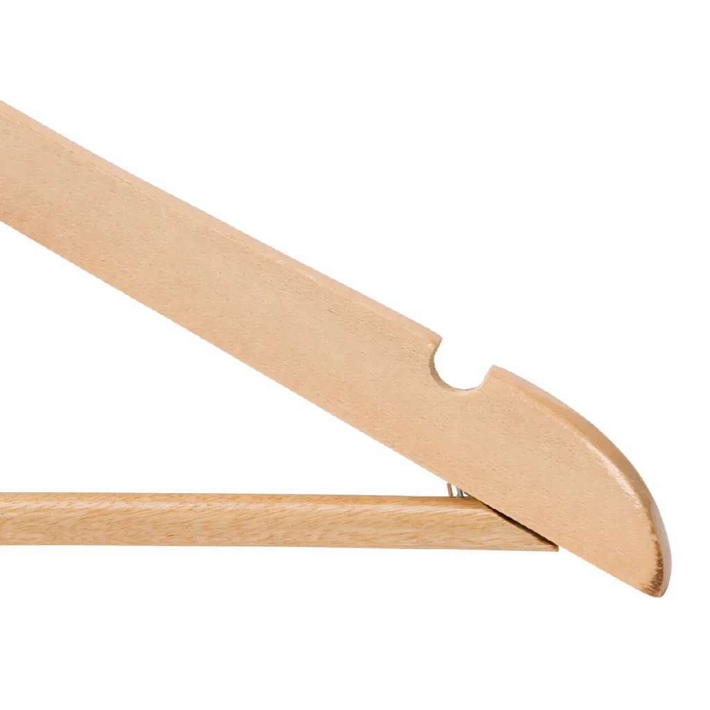 50 wooden coat hangers