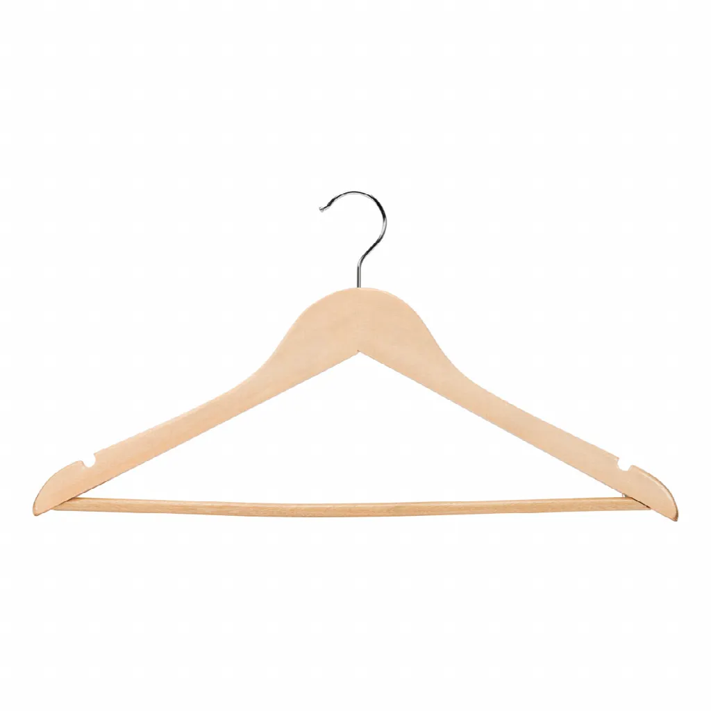 50 wooden coat hangers