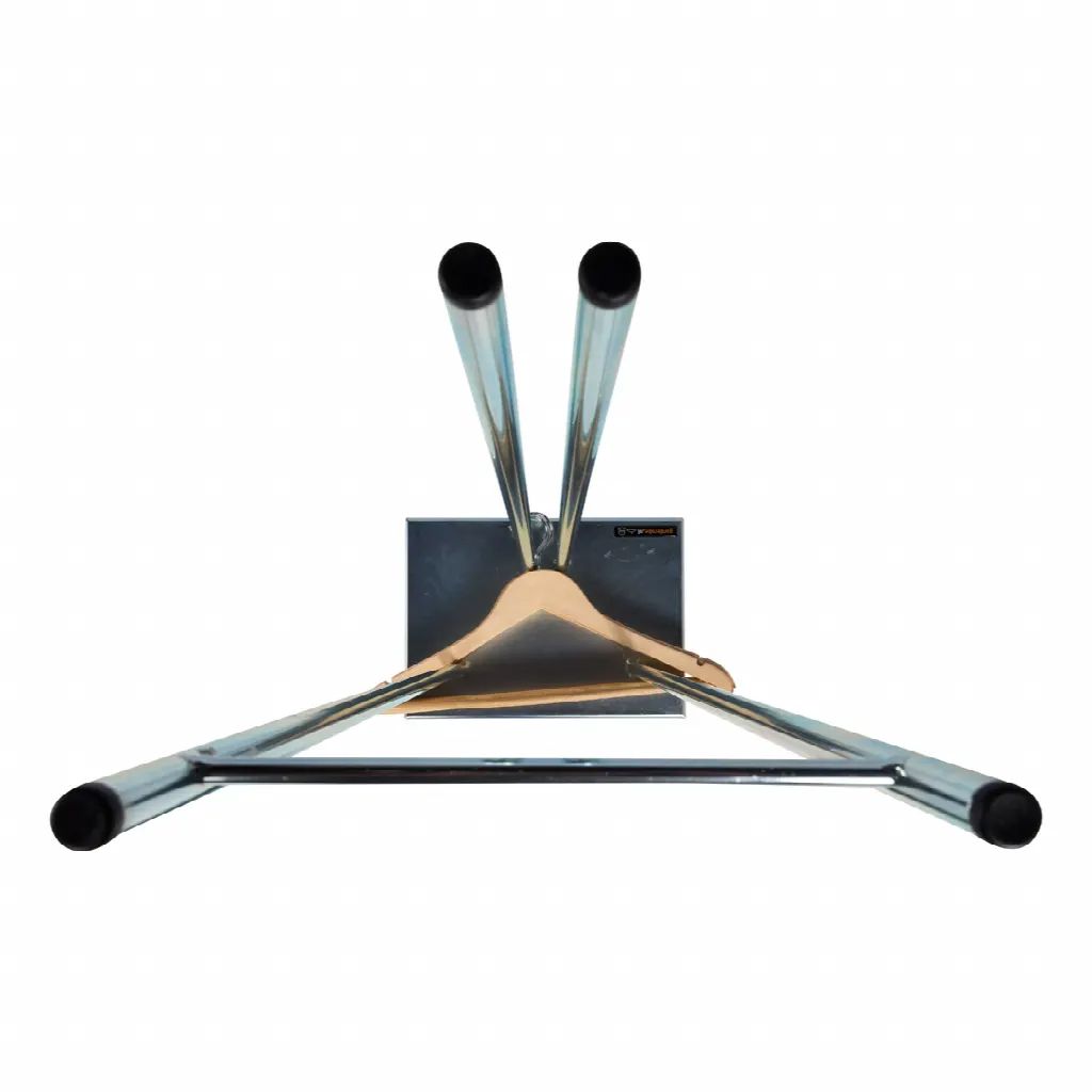 Zinc dispenser for empty coat hangers