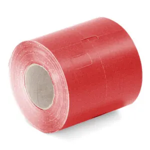 Coatcheck cloakroom tickets, 14 rolls x 325 tickets, Red